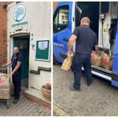 A delivery of donated supplies to Storehouse, the Melton foodbank