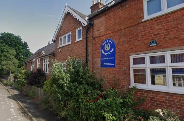 Hose Primary School, which had to close early due to water supply issues