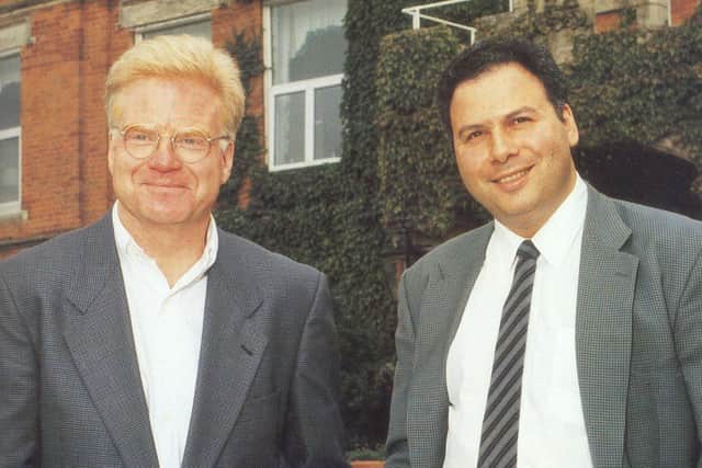 Mike Isaacs and Gary Nesbitt, who took over Ragdale Hall Spa in the early 1990s