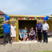 The summerhouse at Dove Cottage Day Hospice