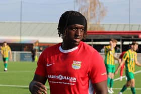 Luther Munakandafa was on target for Melton Town