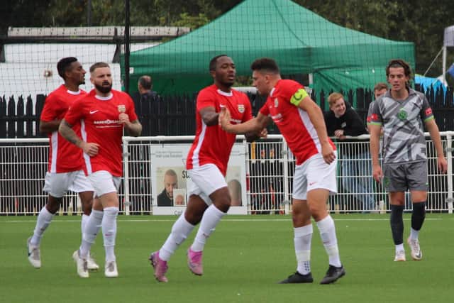 Keenan King - levelled for Melton at Shirebrook on Saturday.