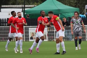 Keenan King - levelled for Melton at Shirebrook on Saturday.
