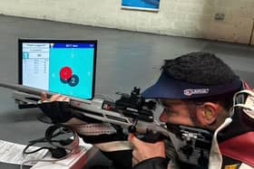 Sean Bett - hoping to make the GB Dewar Rifle team to take on the USA. Photo by @nevs_photoshooting