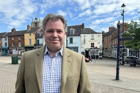Edward Argar - the Conservative candidate for the Melton & Syston seat at the General Election