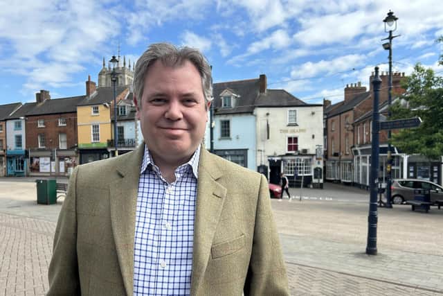 Edward Argar - the Conservative candidate for the Melton & Syston seat at the General Election