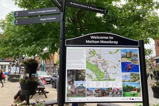 Melton Mowbray town centre