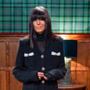The Traitors Claudia Winkleman does country meets gothic glam in this cardigan by Self Portrait. Picture: BBC / Studio Lambert, Euan Cherry