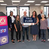 Ashberry Homes Eastern Counties has donated £1,000 to Home-Start Horizons