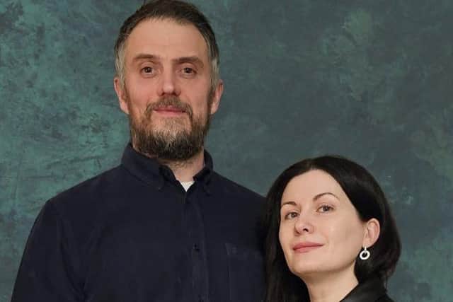 (L-R) Lee Coles and Kristina Koshmanova-Bahrin, Co-Founders of Spot Dec