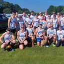 Stilton Striders' contingent at the Swithland Six race.