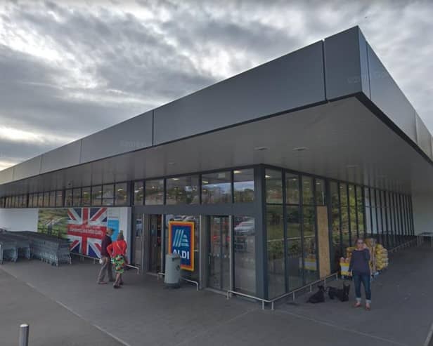 The Aldi supermarket in Melton Mowbray IMAGE Google StreetView