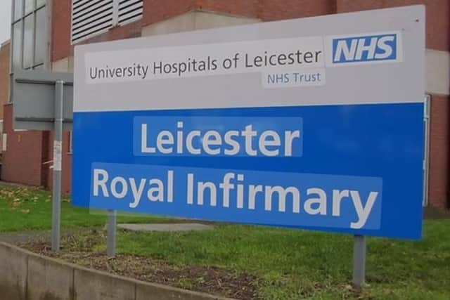 Leicester Royal Infirmary, one of the city hospitals which offers maternity services