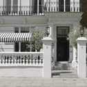 The striking Laslett terrace in Notting Hill