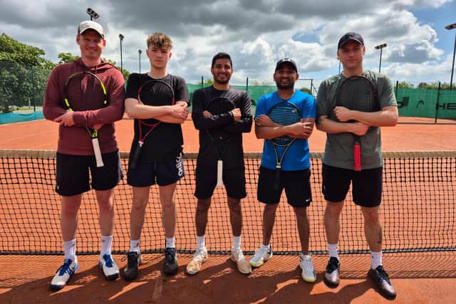 Melton Tennis Club men - promotion to Midland League.