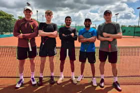 Melton Tennis Club men - promotion to Midland League.