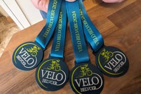 Medals to be handed out at Sunday's Velo Belvoir