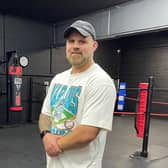 Fraser Mann pictured in the fitness studio at The Steel Yard's new premises