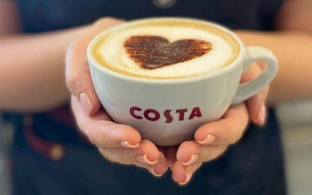 Costa offers plant-based alternatives