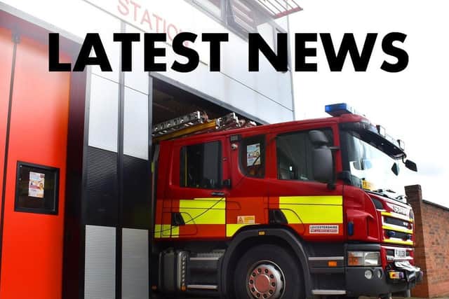Firefighters were alerted to the incident