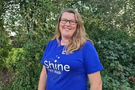 Cancer survivor Sarah Fenby, who will start Cancer Research UK’s Shine Night Walk later this month