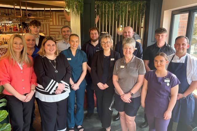 Some of the staff members from Ragdale Hall Spa, which is putting up another £10k for this year's community funding scheme in partnership with the Melton Times