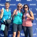 Michelle Shields, Karen Hartley and Sue Allen, from the Specsavers’ store in Sherrard Street, Melton, pictured after completing the Trek 26 Challenge in the Peak District