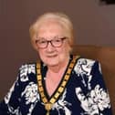 Pam Posnett pictured during her term as chair of Leicestershire County Council
