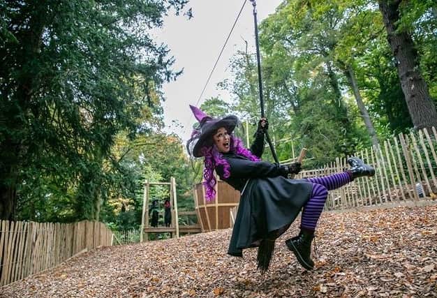 The Belvoir witches will be in the grounds of Belvoir Castle in the run-up to Halloween