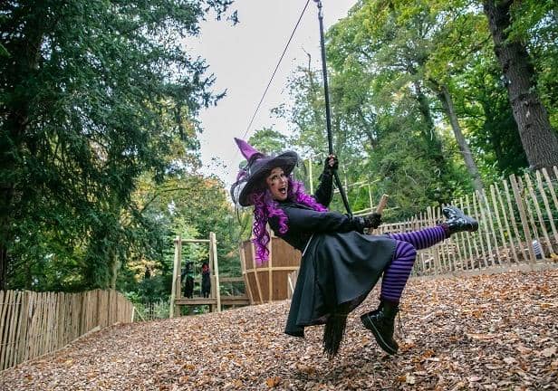 The Belvoir witches will be in the grounds of Belvoir Castle in the run-up to Halloween