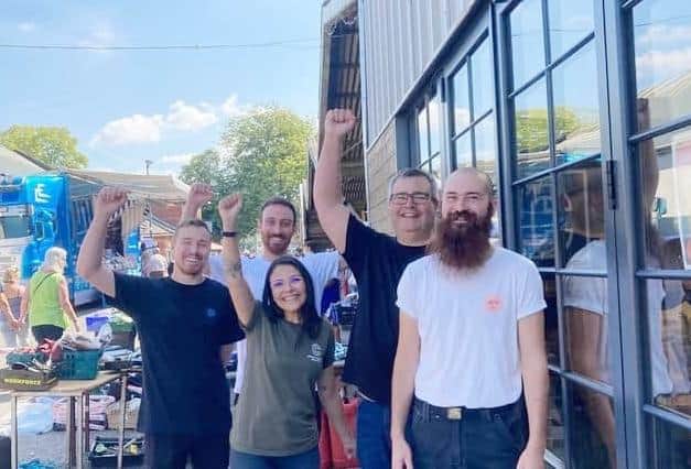 The team at Round Corner Brewing in Melton