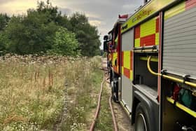 Leicestershire firefighters responded
