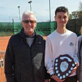 Reg and Jenny Hughes with MMTC Junior Ambassador Ned Leivers.