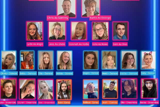 The Wedding Singer cast for the Melton shows