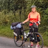 Linda Arnold, who is taking on a gruelling fundraiser cycle ride for a mental health service