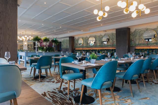 The Brasserie 32 restaurant at The Runnymede on Thames Hotel