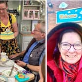 Jeanette Hodgkinson pictured at her Welcome Cafe at Twyford