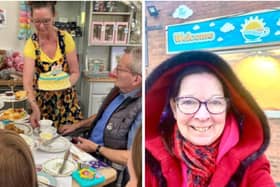 Jeanette Hodgkinson pictured at her Welcome Cafe at Twyford