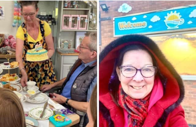 Jeanette Hodgkinson pictured at her Welcome Cafe at Twyford