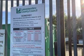 Somerby waste and recycling site