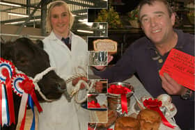 Previous winners at Melton's Christmas fatstock show and sale