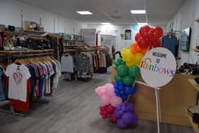 Stock on sale at Melton's Rainbows shop