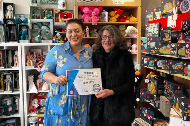 Foxy Lots - Gifts and Stationery category winners