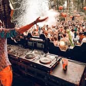 Dancers enjoying the music at a previous Noisily Festival