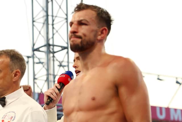 Harby boxer Stan SSS Stannard was left disappointed he he lost for the second fight in succession