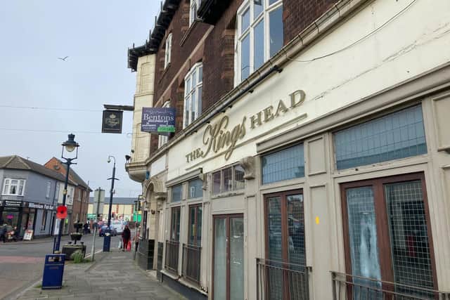 The former King's Head pub in Nottingham Street