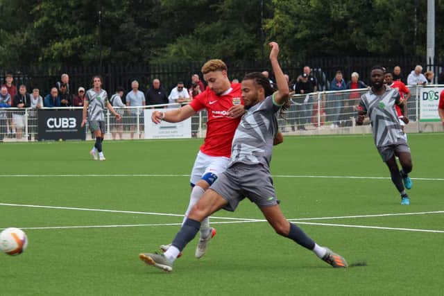 Kairo Edwards-John - on target in big Melton cup win on Saturday.