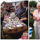 Cream teas being served at a previous event at St John's Church, Melton