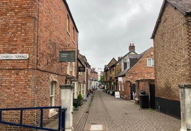 Church Street in Melton Mowbray