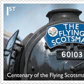 Special Stamps to mark the centenary of the Flying Scotsman - 